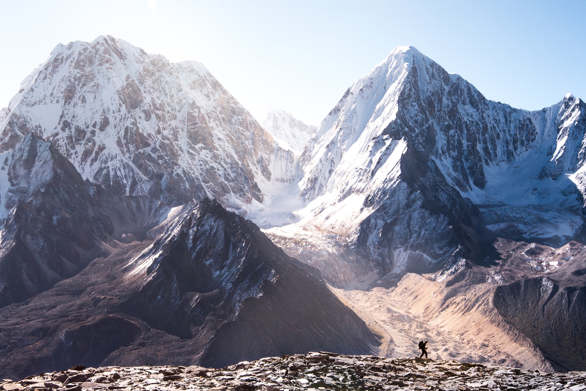 The swift change in elevation in Sichuan’s Hengduan Mountains contributes to their vast ecological diversity. This is the only mountain range in the world where both snow leopards and pandas can be found. Photograph by Kyle Obermann