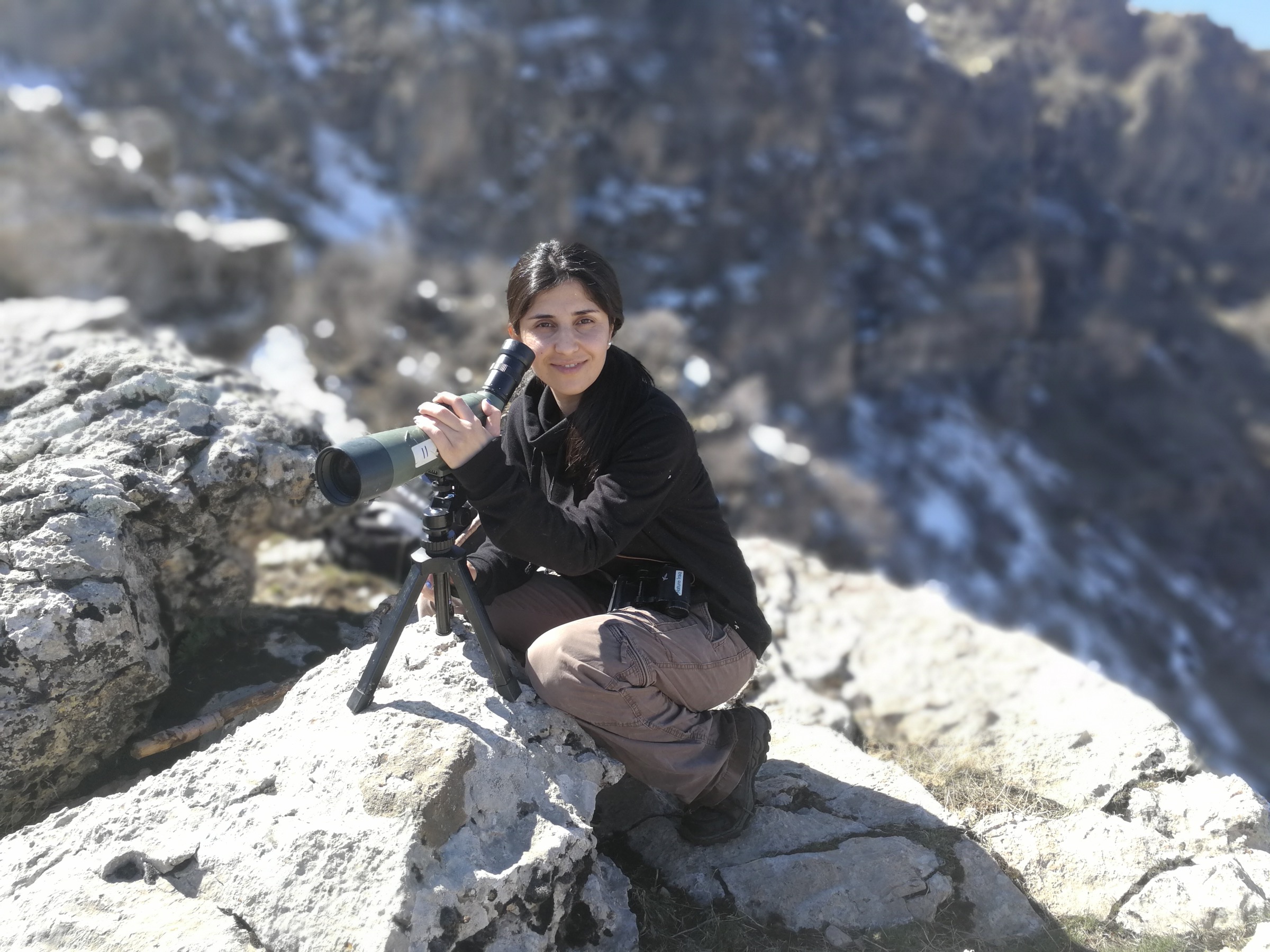 Hana Raza has been searching for, and working to protect, Persian leopards in Iraq for nearly a decade. Photograph by Korsh Ararat