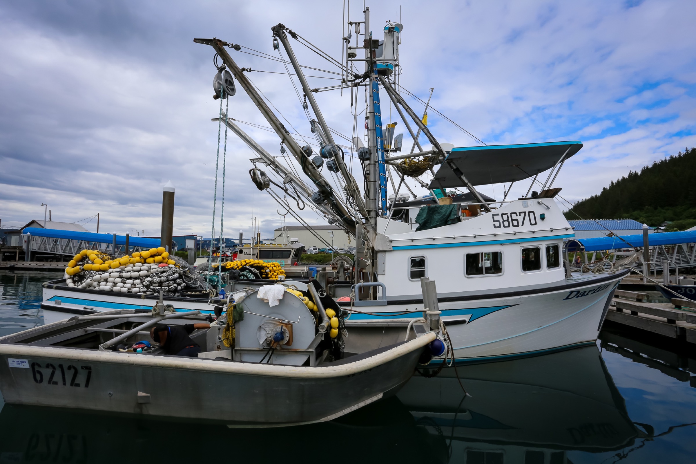 John Platt’s salmon seiner. Photograph by Julia Rosen