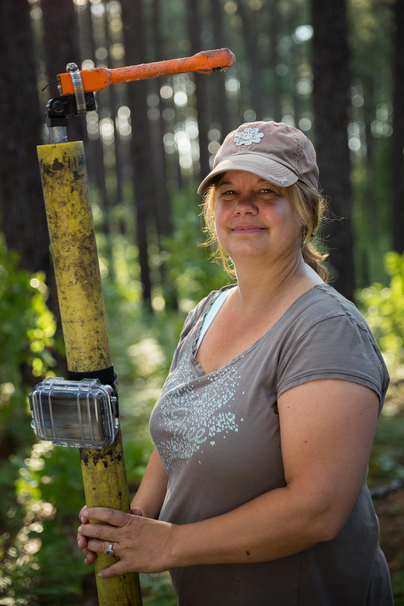 Biologist Kerry Brust, director of the Sandhills Ecological Institute.