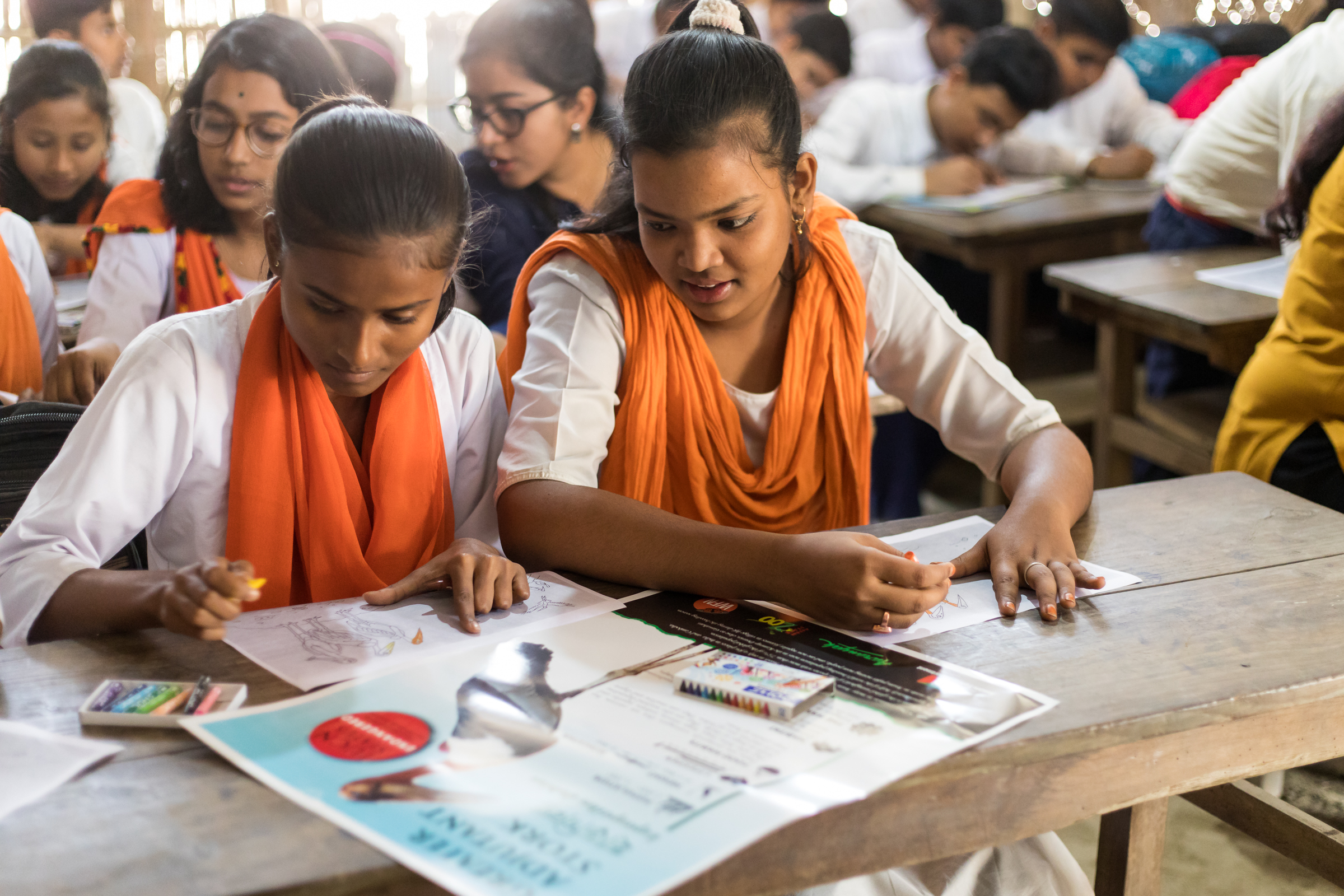 Educational programs at local schools are a key part of Barman’s conservation efforts. In her mind, if students are taught at a young age to love and respect greater adjutants, the species will have allies in the future.
