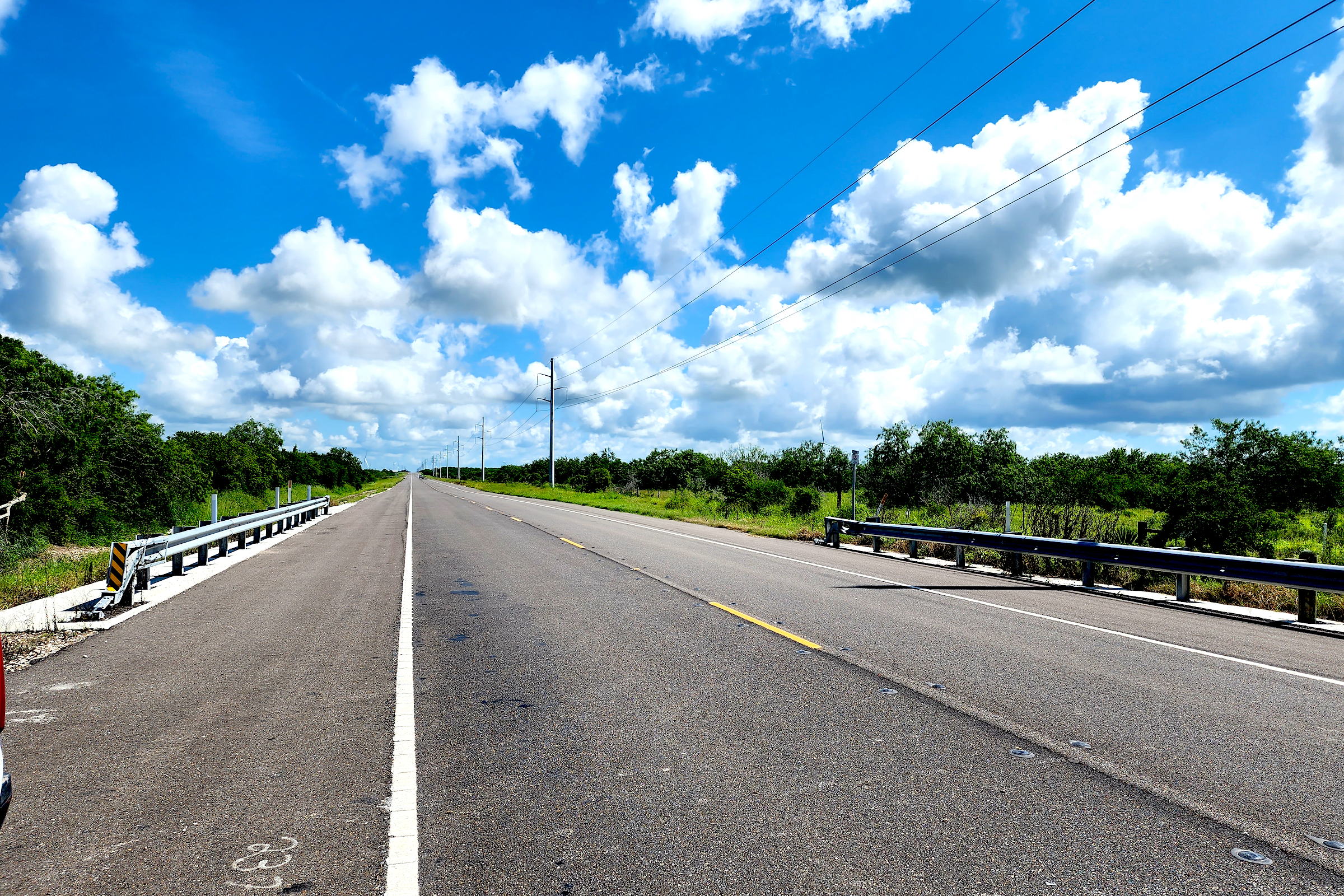 While it may look innocuous, highways like this one present one of the greatest risks to the country's most endangered feline. Photograph by Thomas J. Yamashita