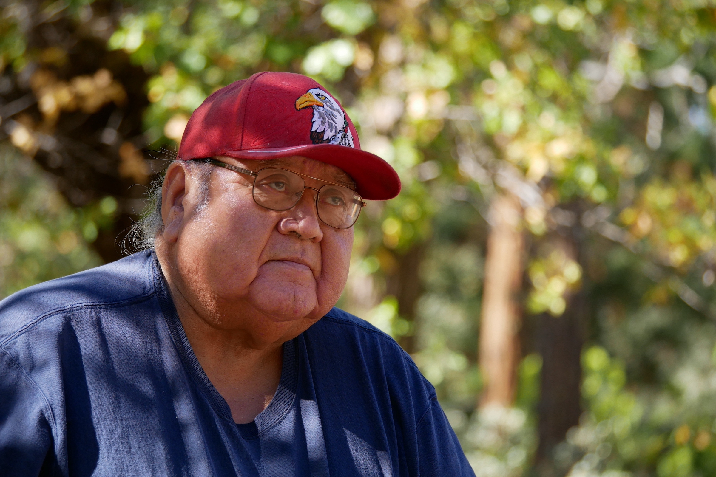 Ron Goode, chairman of the North Fork Mono tribe, has spent decades practicing and advocating for cultural burning in California. Photograph by Ashley Braun