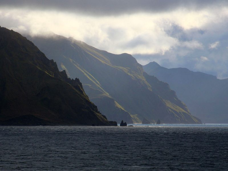 Coast of Unalaska Island, Aleutian Islands, Alaska