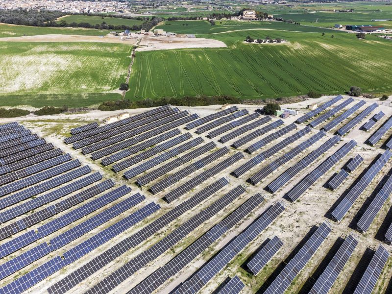 solar farm in Spain