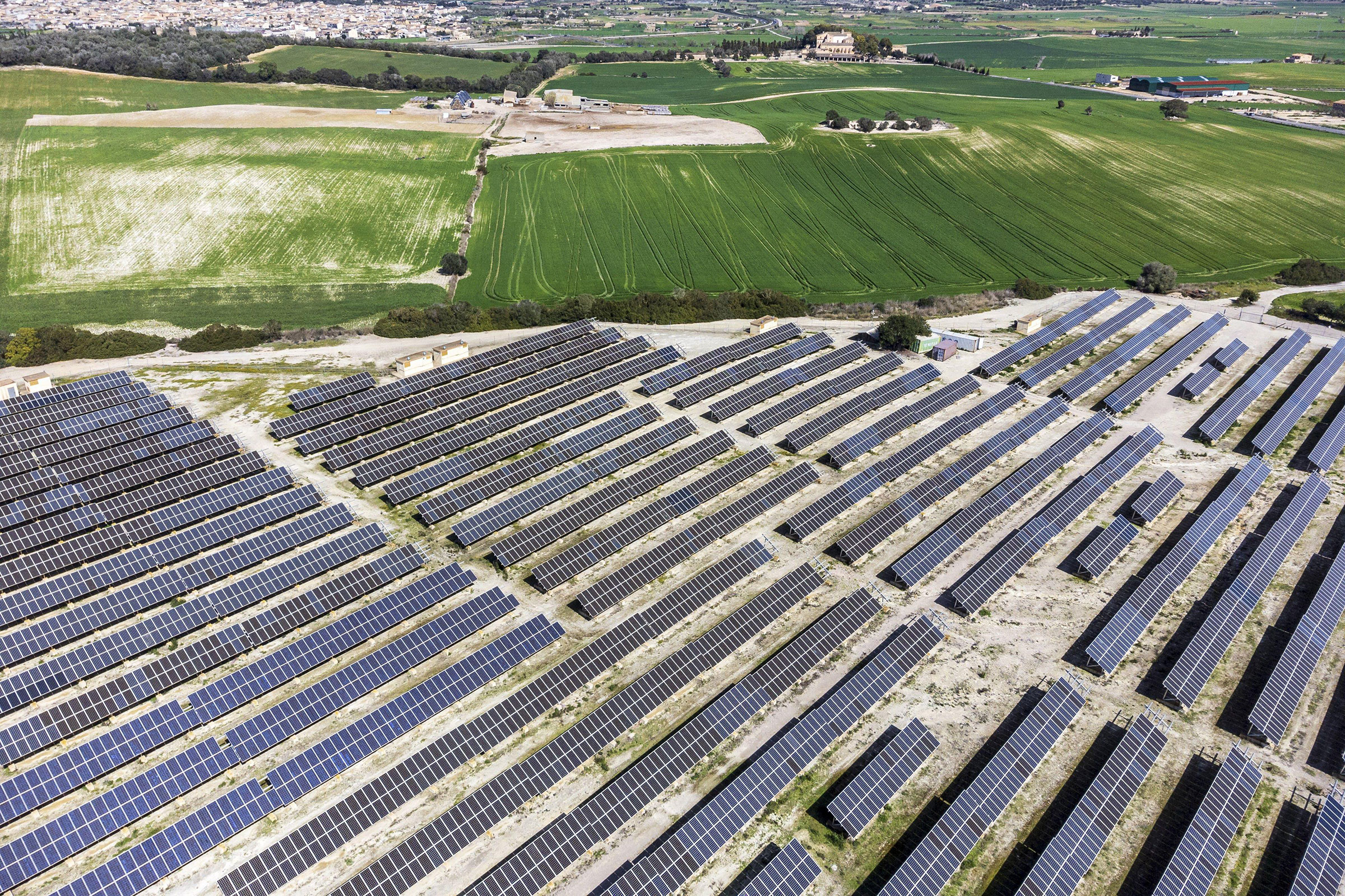 solar farm in Spain