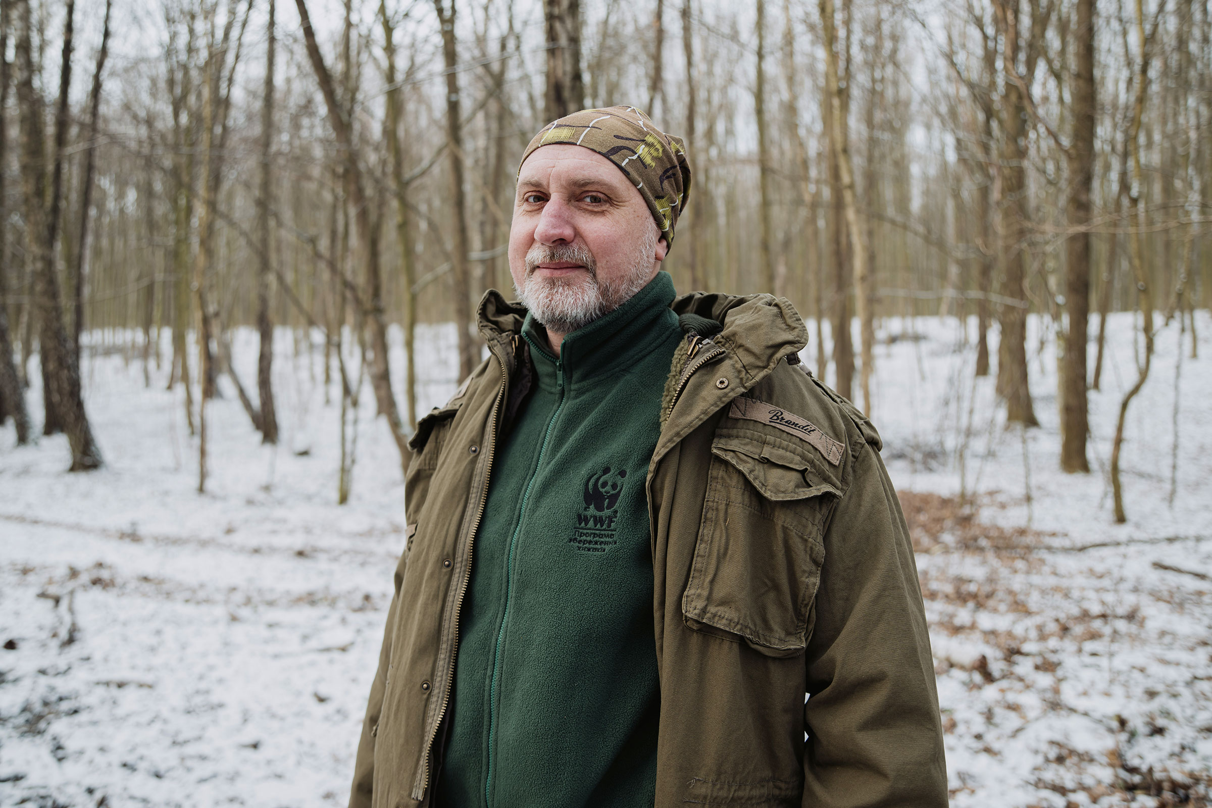Ihor Dykyy, a zoologist, took leave from his regular work to serve on the front lines in Ukraine’s resistance against Russia.