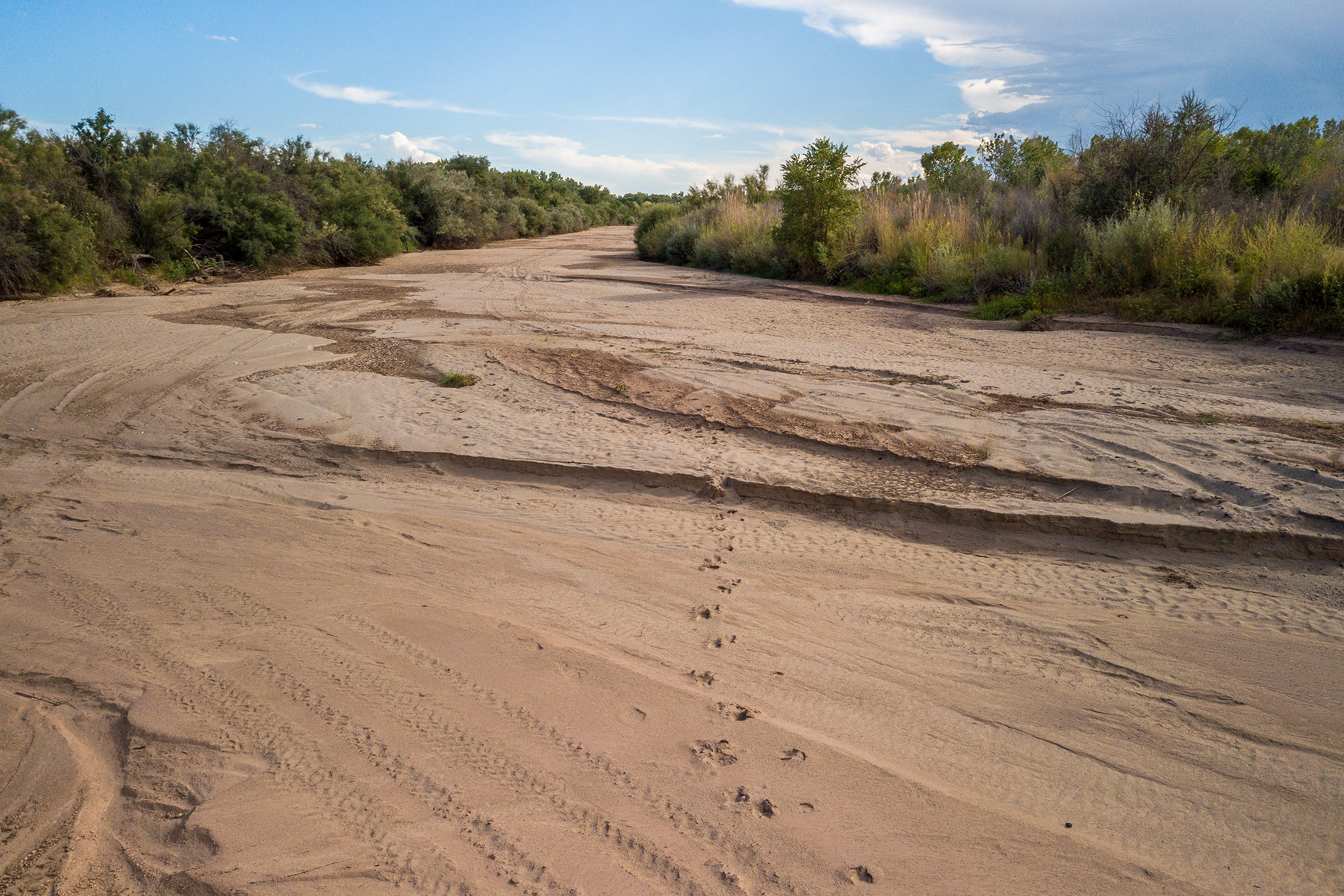 dry river bed